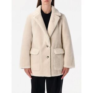 Urbancode Fur Coat Woman Beige